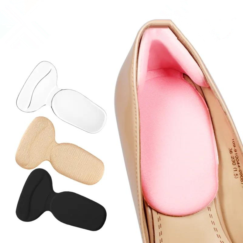 Flannel Forefoot Pad Two-in-One Heel Sticker Anti-grinding Foot Sticker GEL Half Size Pad Shock Absorbing Pad Women's High Heel Heel Pad