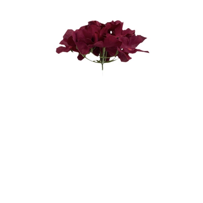 Artificial Flower Hydrangea Flower Head Green Plant Decoration Mori Flower Ceiling Wedding Flower Decoration Fake Flower Artificial Flower Wholesale Flower