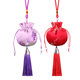 Round Carry-on Bag Sachet Empty Bag Chinese Style Embroidered Tassel Plum Blossom Gift Car Pendant Sachet Bag Bag Bag