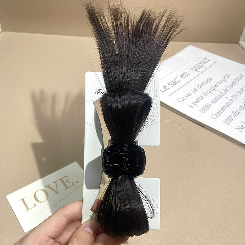 Vistas spalvu atspoles galvas loks Parūka, satvērēja saspraude Hot Girl Chicken Coop matu sprādze Sieviešu galvas aizmugures spalvu haizivis_voghion.com