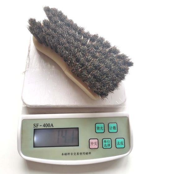 horsetail brush horsehair brush car beauty interior cleaning brush car seat long hair cushion brush in stock wholesale