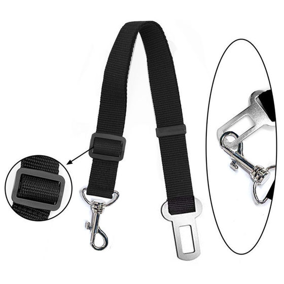 Dog leash cross-border pet safety belt dog car pet leash safety rope adjustable car leash