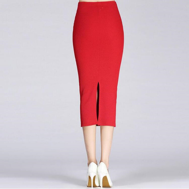 Long Pencil Skirts Women Sexy Skirt