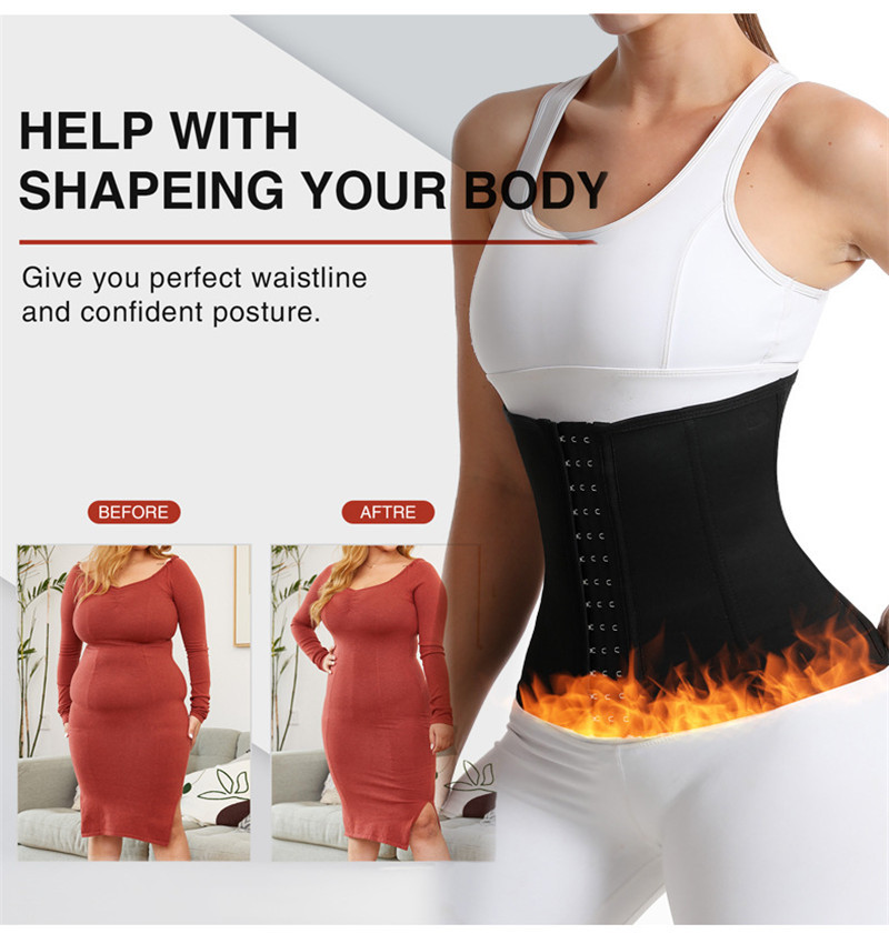Sweaty Belt Abdominal Accelerated Sweat Fitness Waist Protection Running Sports Protector Body Beauty Plastic Waist Sweat Belt