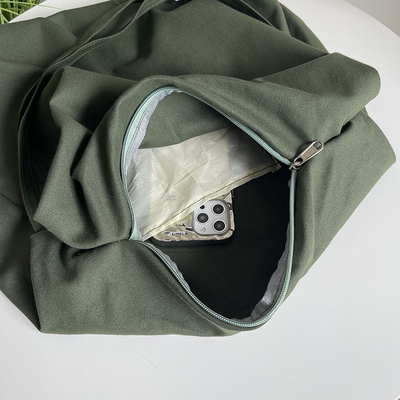 Сумка Baigou Bag Весенняя дорожная сумка большой емкости Универсальная Холщовая Сумка через плечо Сумка-тоут Сумка для внешней торговли Женская