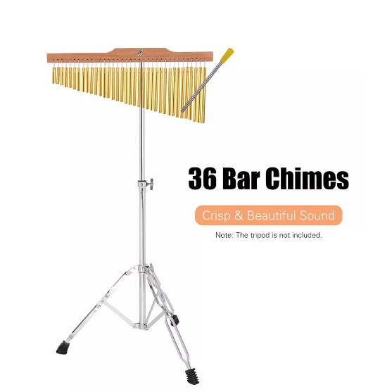 Percussion instrument/25 wind chimes/36 wind chimes/band accompaniment 76 sound tree with stand 20 sound beam