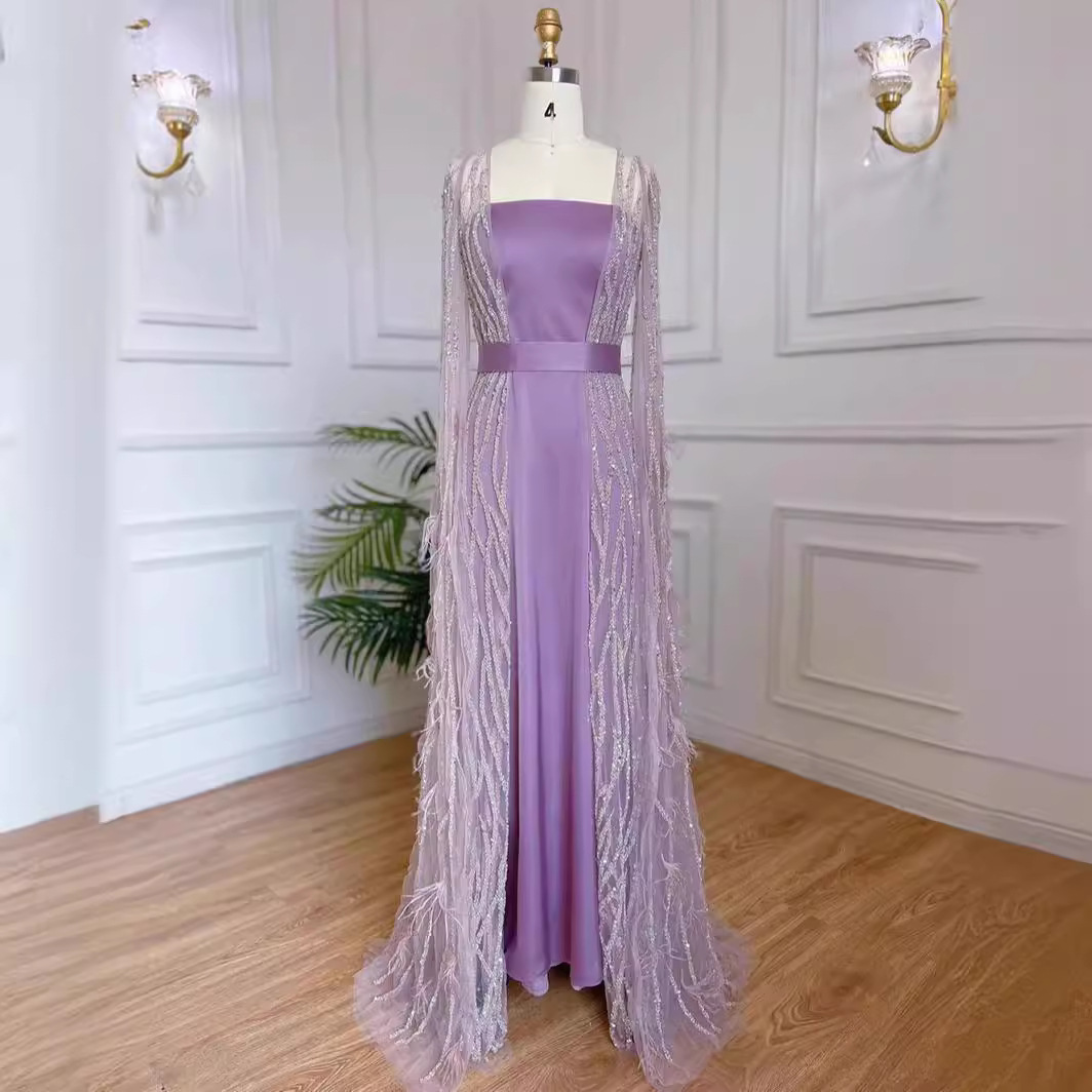 Cross-border European and American elegant sexy dress evening dress socialite temperament host performance banquet dress sexy dress