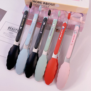 Sanrio Melody Cinnamon Dog Stainless Steel Food Clip Bbq Barbecue Clip 9inch Steak Clip High Temperature Resistant Bread