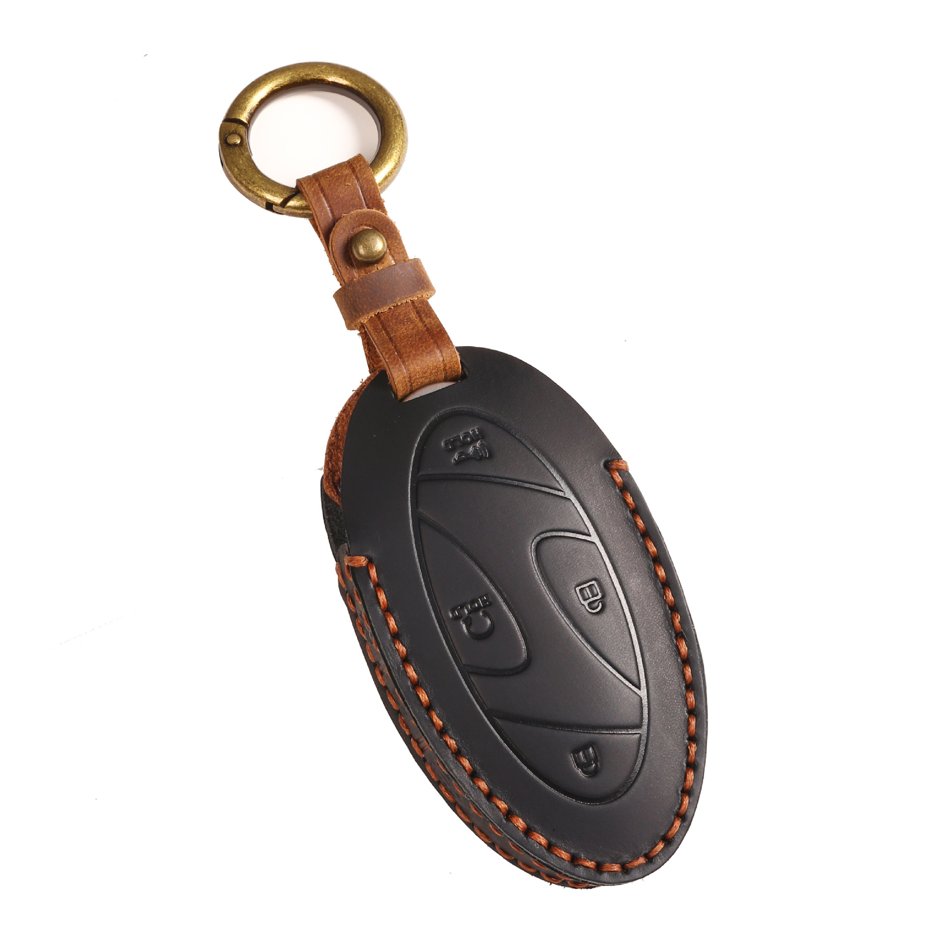 Key bag for South Korea modern car key cover handmade high-end protective cover leather supplies wholesale leather