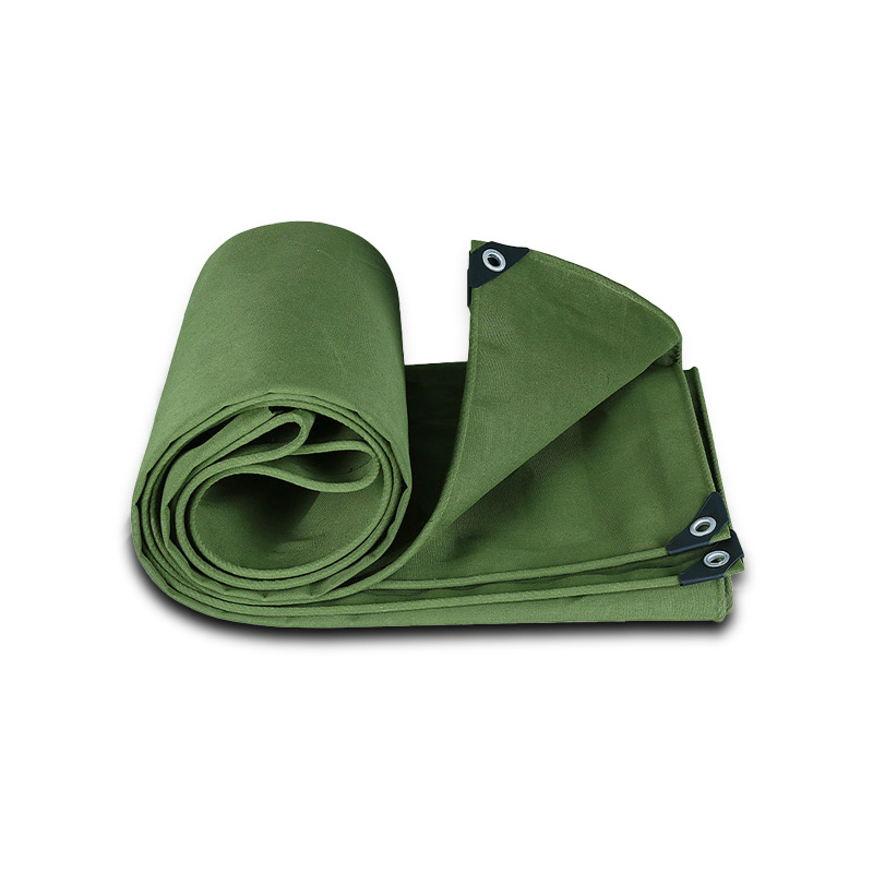 Thickened waterproof rain-proof sunscreen silicone canvas tarpaulin wear-resistant scratch-resistant outdoor rain-proof cloth rain cloth tarpaulin