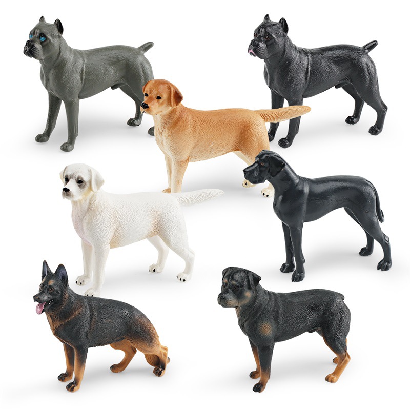 Foreign Trade Simulation Static Pet Dog Sheepdog Labrador Cane Corso Rottweiler Animal Model