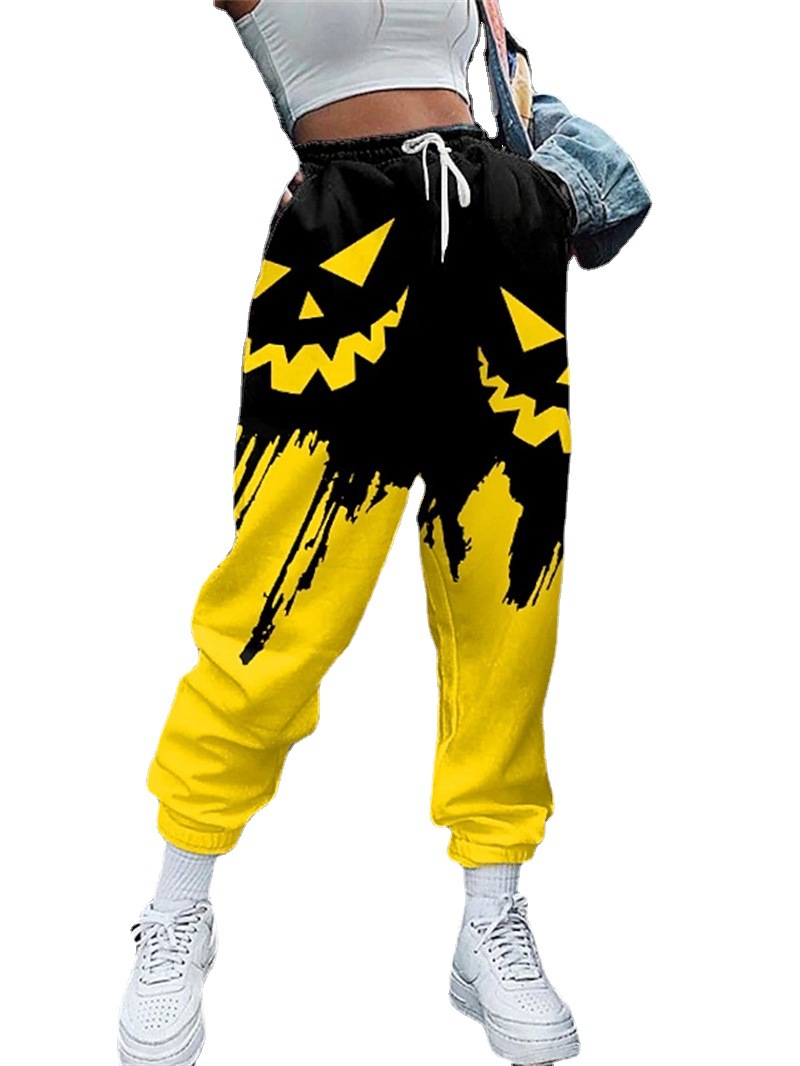 2021 Loose Independent Station Loose Casual Sports Pants Girl's Leg Slimming Harlan Pants All-match Pants
