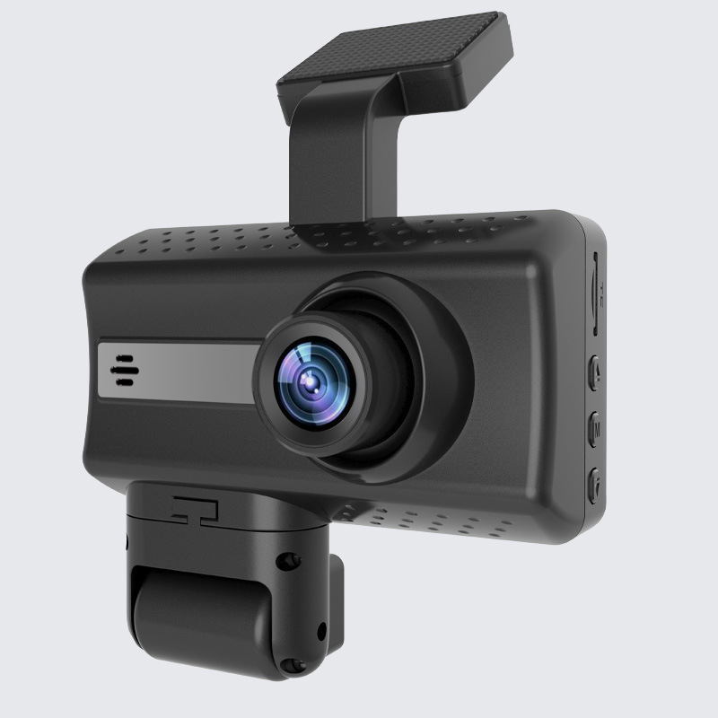 Sürüş kaydedici HD gece görüşlü ön ve arka araç çift kayıt sınır ötesi araç DASHCAM kaydedici DVRCAMERA_voghion.com