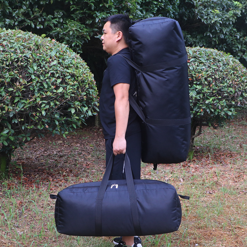 Factory wholesale travel pack moving bag outdoor camping waterproof equipment handbag large capacity cycling bag