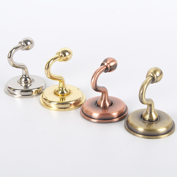 Cross-border High-quality Metal Window Decoration Wall Hook Household Wall Hook Coat Hook High-end Simple Hook