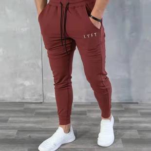 LYFT Autumn and Winter New Sports Pants Men's Casual Pants Korean-style Slim Fitness Pants Men's Ankle Pants