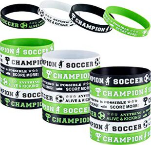 World Cup Soccer Silicone Bracelet Sports Party Rubber Wristband Team Match Group Fans Commemorative Soft Rubber Bracelet