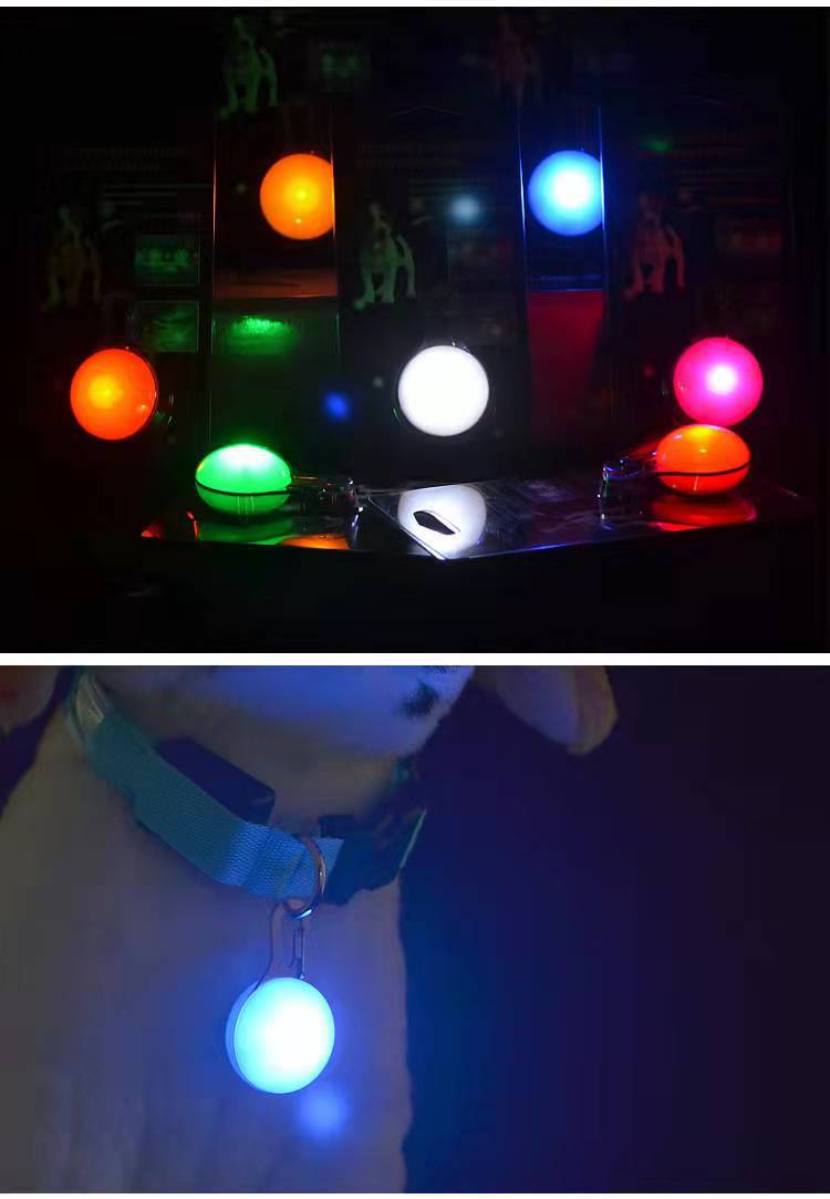 Colgante LED para Mascotas Verde