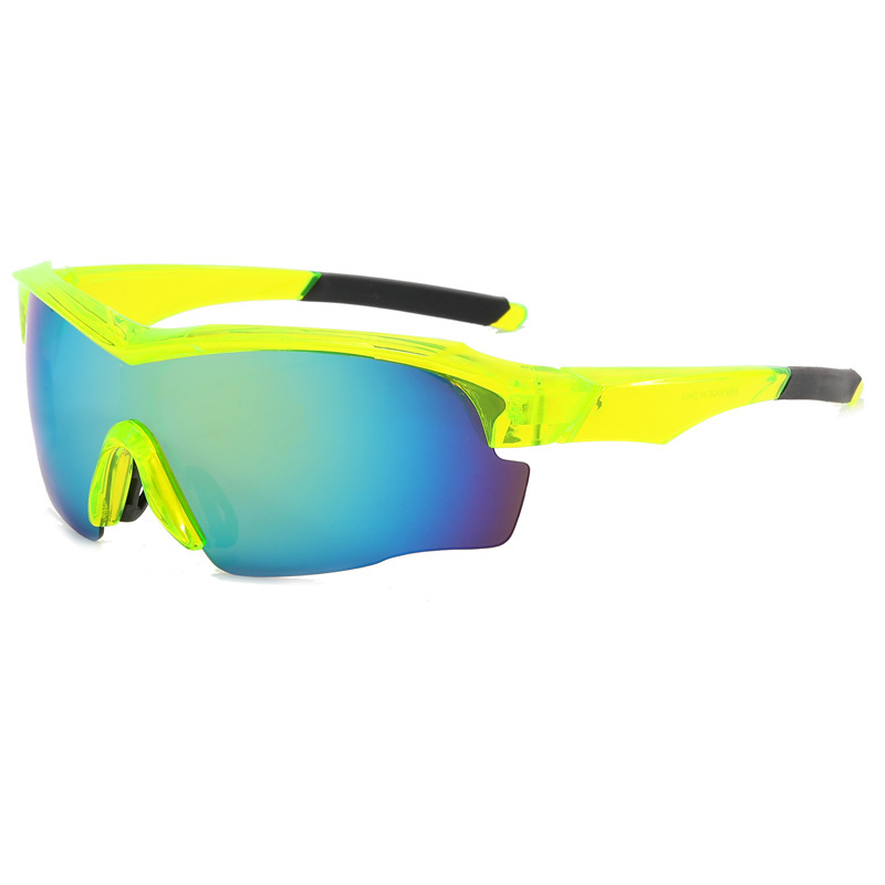 Men's sports sunglasses cross-border Women's outdoor riding sunglasses Europe and the United States cross-border bicycle windshield glasses wholesale