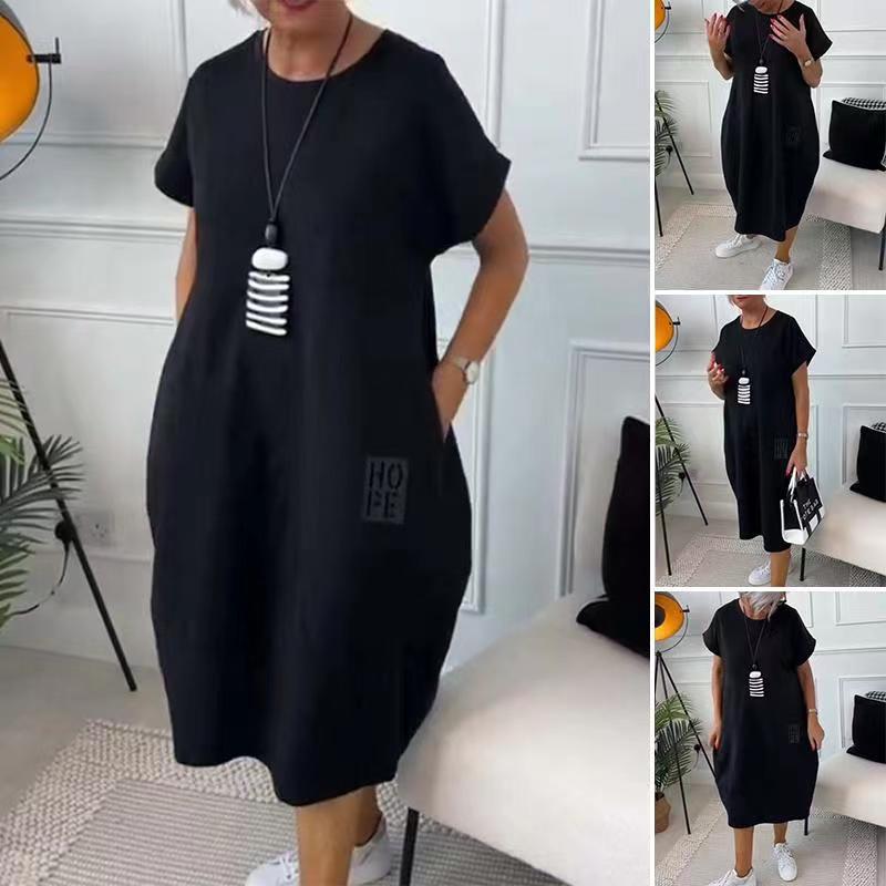 2024 Amazon cross-border explosion printing dress