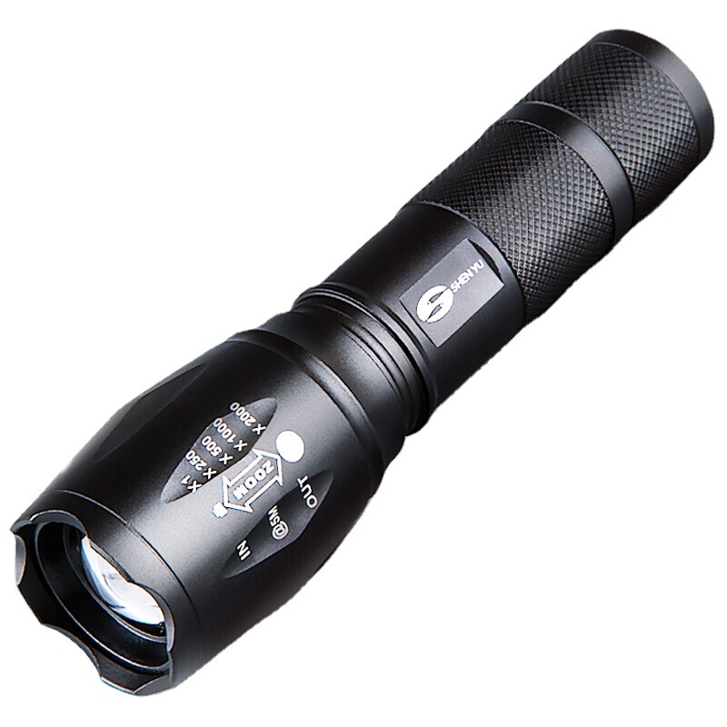 shenyu/shenyu strong flashlight bright long-range rechargeable adjustable focus outdoor household waterproof self-defense portable