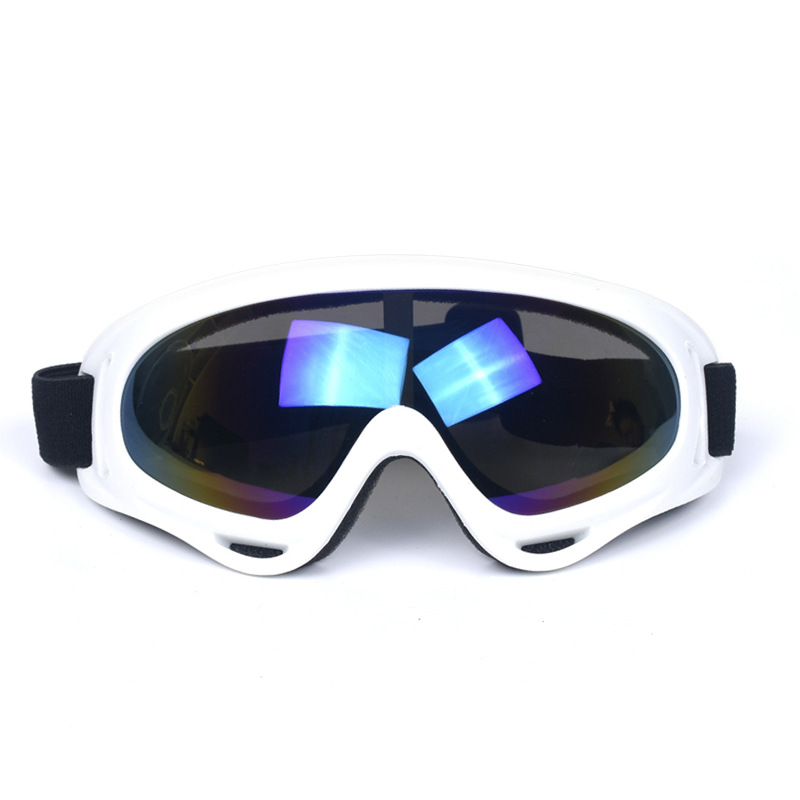 Glasses Colored frame multicolored ski glasses motorcycle goggles labor goggles Adult goggles_voghion.com