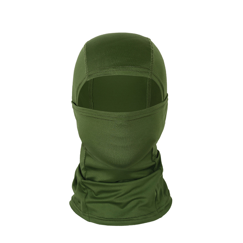Amazon outdoor riding hood chief balaclava breathable sunscreen Lycra Ice Silk Flying Tiger Mask