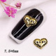 H-352 ancient gold 1 letter love