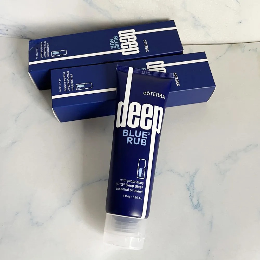 Doteri doTERRA soothing cream 120ml relieving muscle pain soothing cream Deep Blue Rub