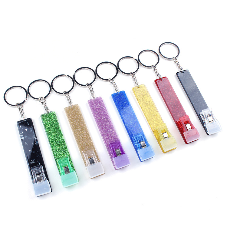 Cross supply contactless card picker long nail keychain cardgrabber spot second hair DIY keychain