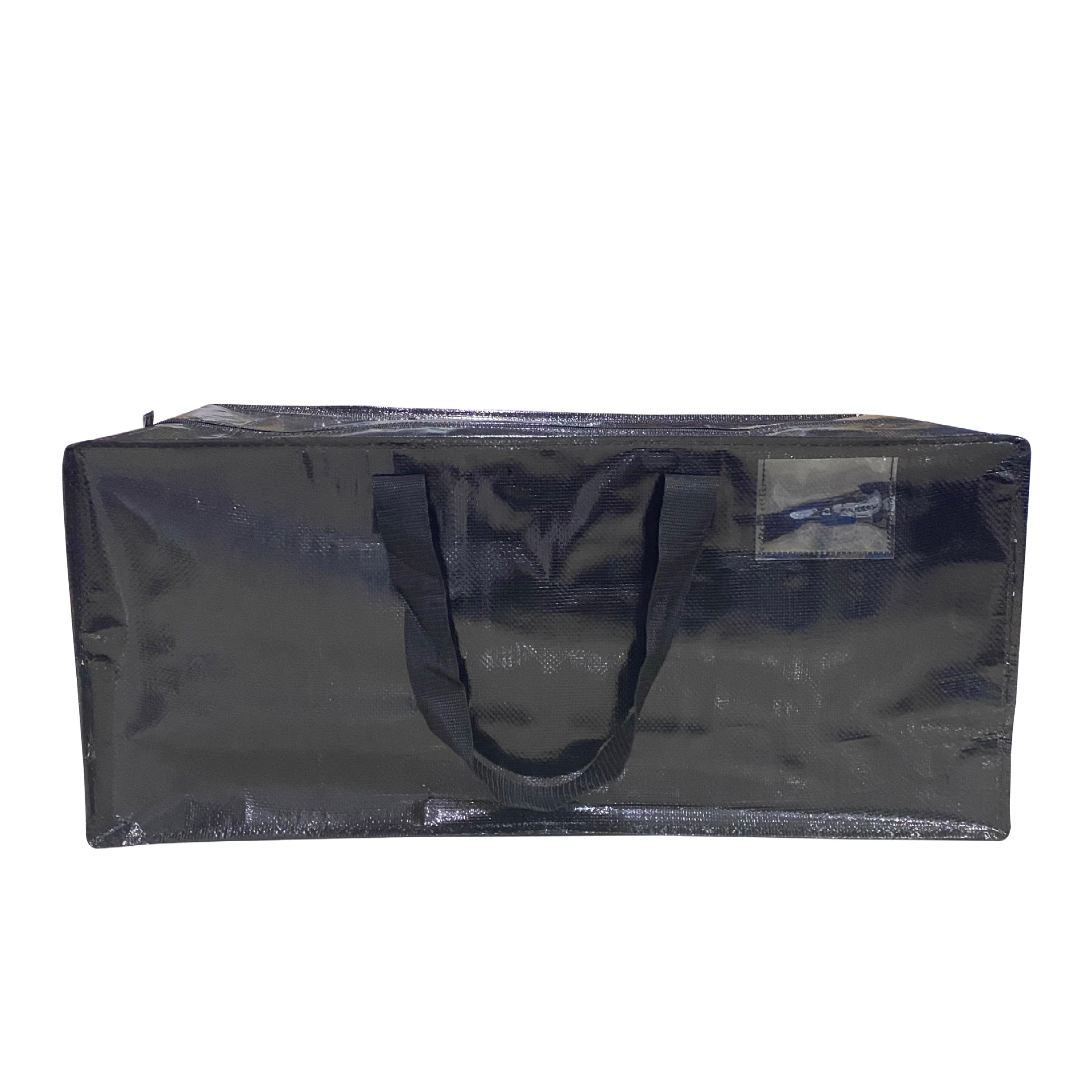 Cross-border pp woven bag moving custom waterproof plastic travel storage packaging portable moving woven bag in stock