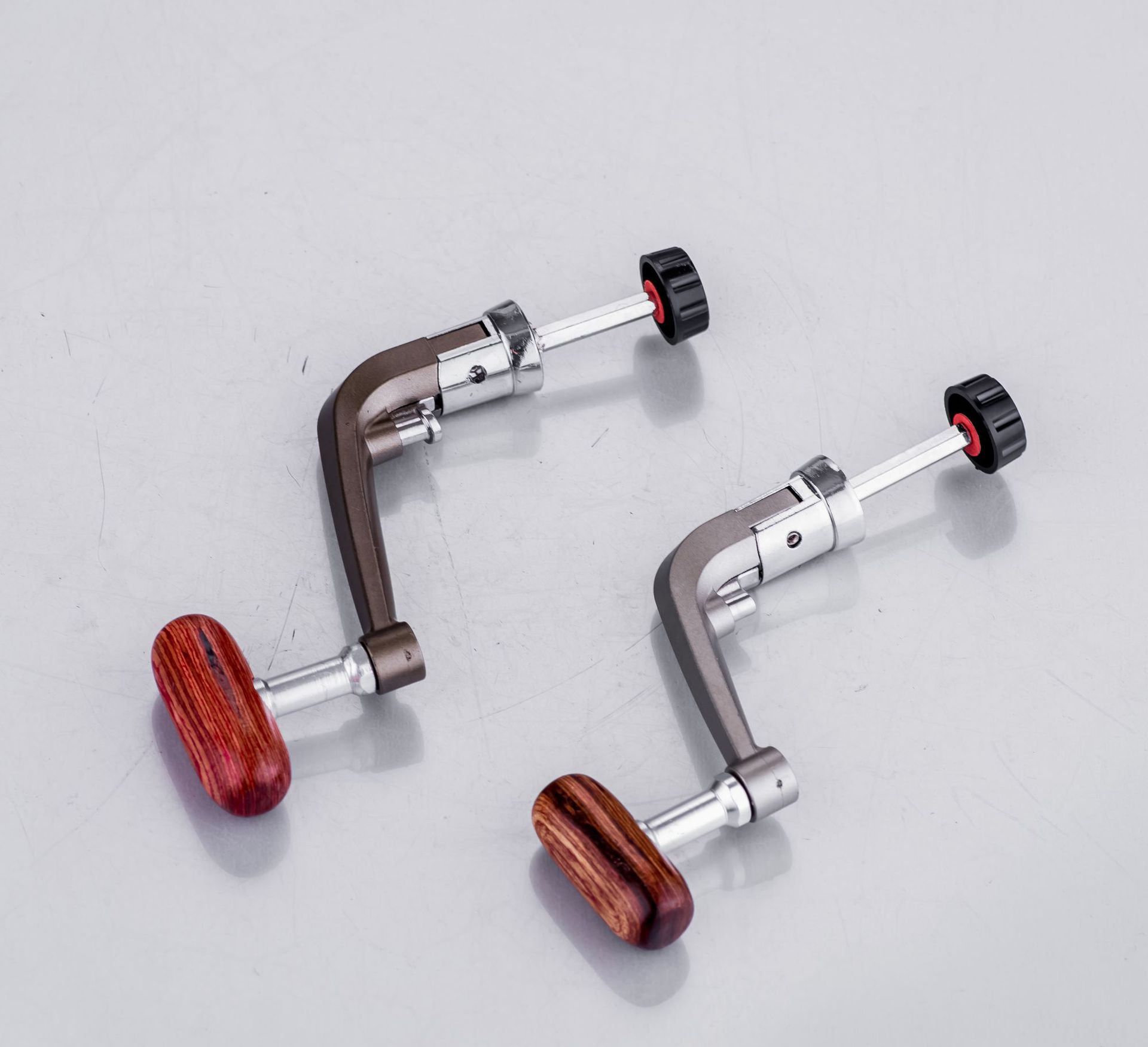 Metal fishing wheel Folding crank sea pole wheel crank fishing wheel rocker arm accessories spinning wheel crank