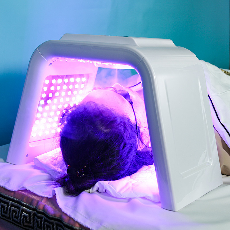 七色ナノスプレー分光器LED美容器赤ブルーレイマスク光子若肌器美容院家庭用|undefined