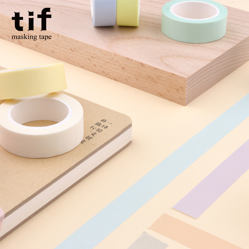 Plain tape and paper tape without residual glue and paper stationery tape and paper tape hand account tape