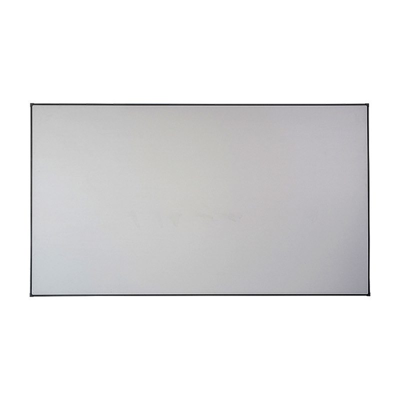 High-definition anti-light projection curtain picture frame curtain home 100-inch projector curtain narrow frame three-color laser