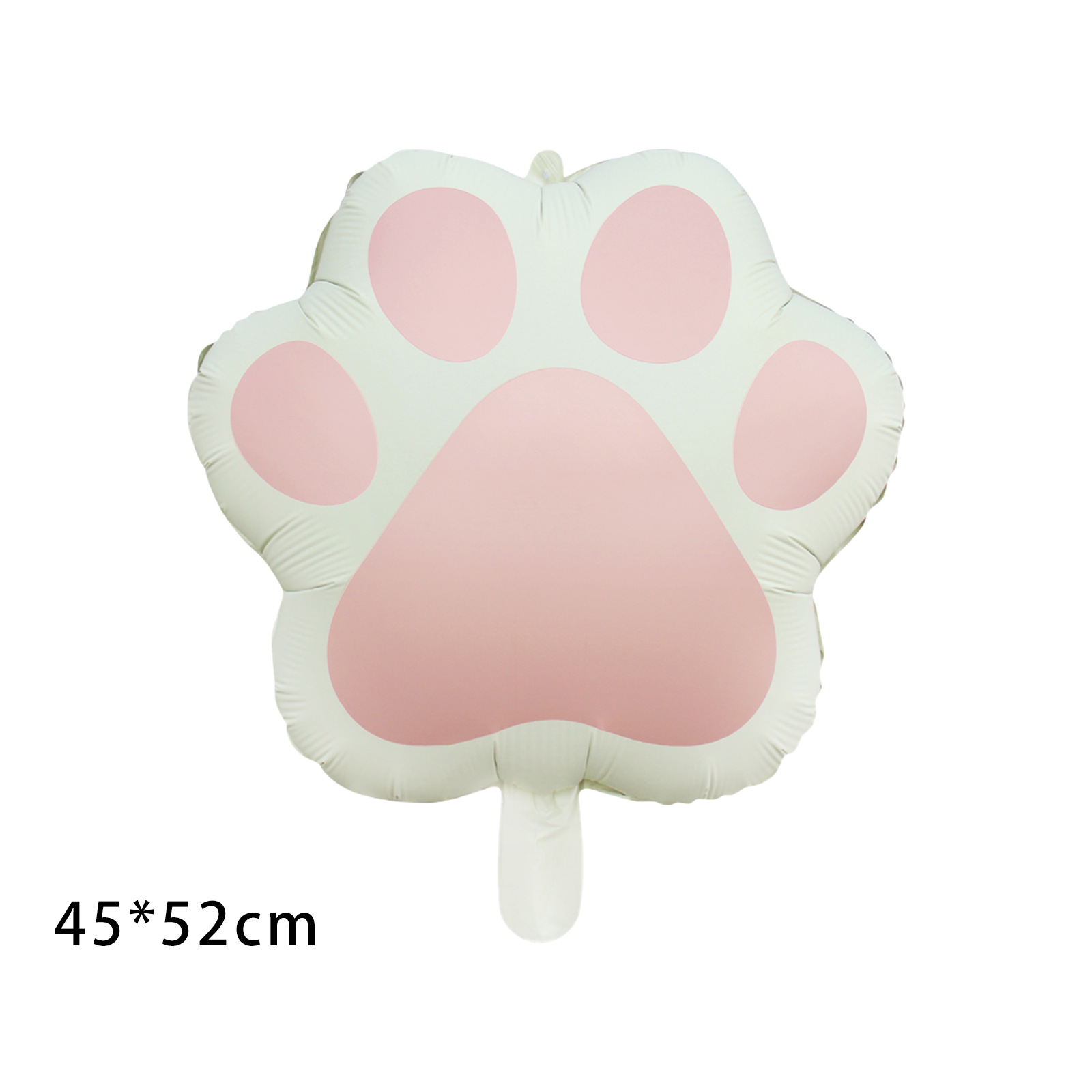 Cross-border New Matte Ins Style Pet Cat Footprint Aluminum Film Balloon Pet Cat Aluminum Film Balloon Pet Birthday Pie