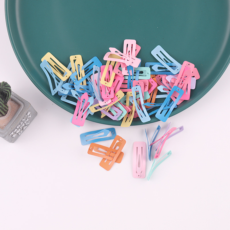 Cute children's hairpin 3cm small size BB clip baby broken hairpin mini paint little girl bangs clip hairpin hair