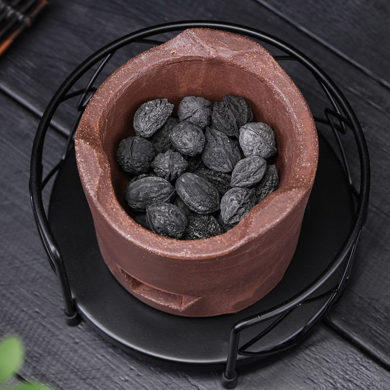 Tea Cooking Carbon Stove Smokeless Longan Charcoal Household Walnut Charcoal Tea Indoor Water Olive Charcoal Special Charcoal for Outdoor Barbecue