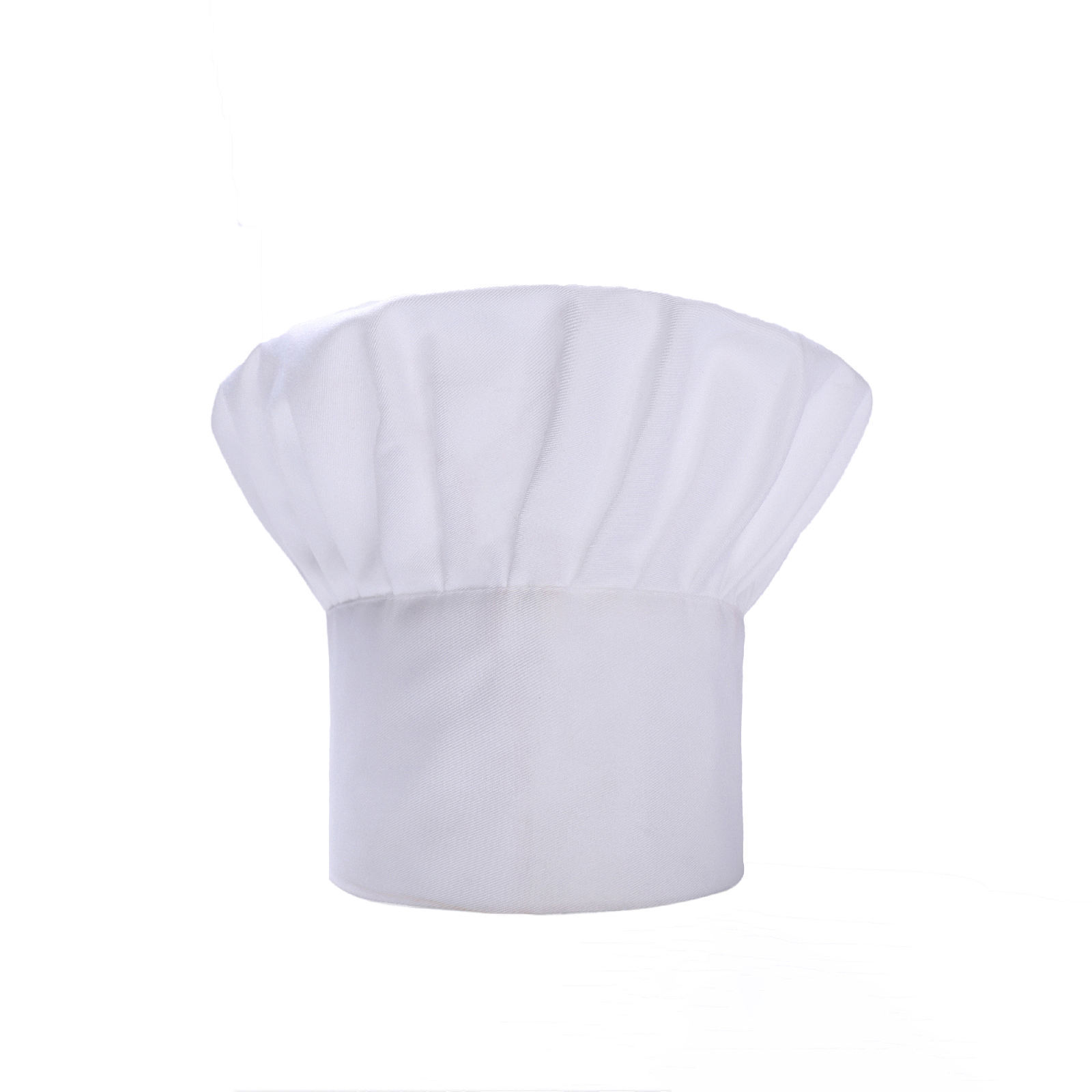 Mushroom high hat chef hat white elastic adjustment size four seasons for men and women