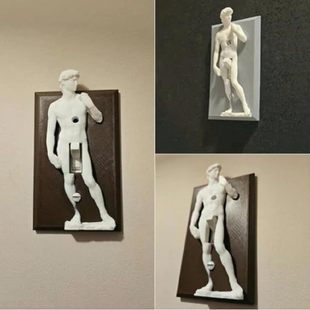 Foreign trade new interesting light switch decorative cover creative simple switch decorative props