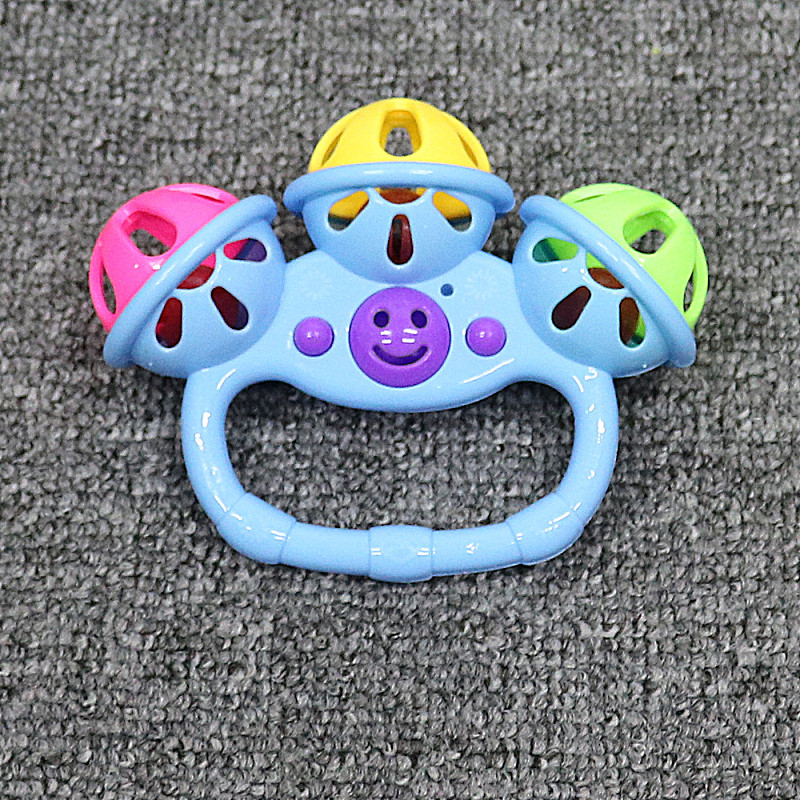 Toy hand bell 2 yuan shop hot shake Ling wholesale children's hair ring toy stall supply wholesale