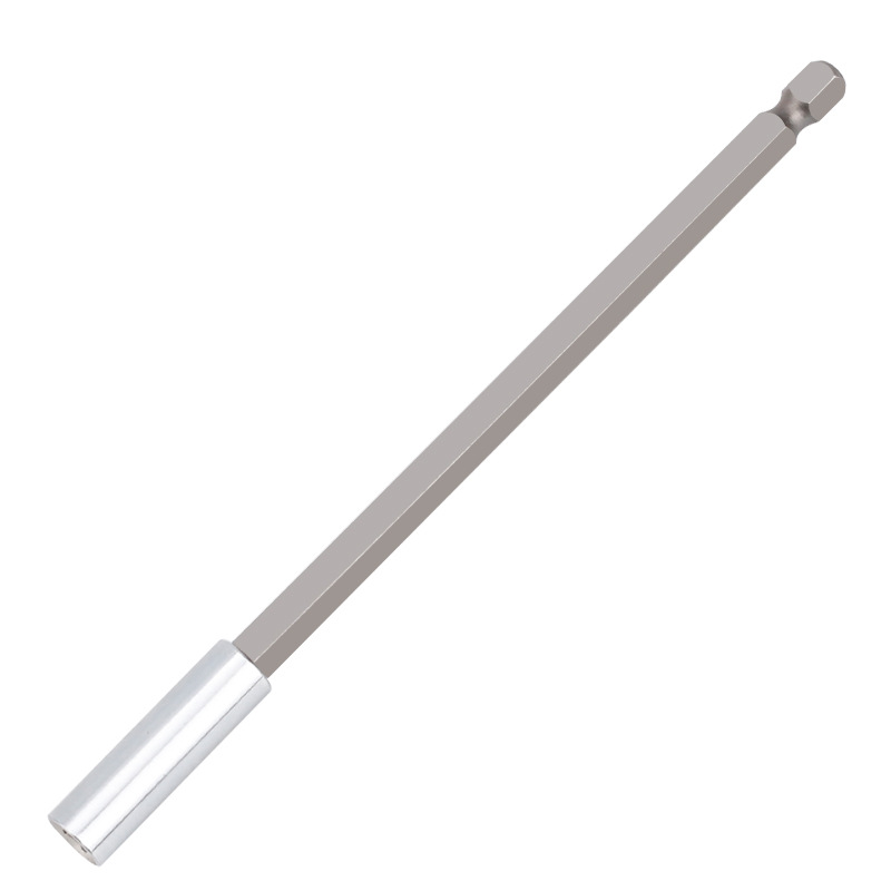 Electric head extension rod 1/4 sleeve magnetic wind head extension rod extension sleeve Rod electric connection extension nozzle