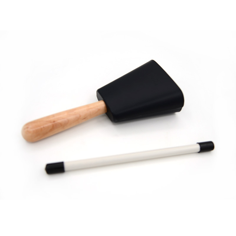 Orff percussion instrument with handle cowbell kindergarten baby early education teaching aids handbell wholesale children's Handbell