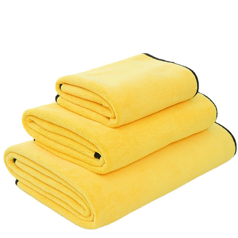 Pet Bath Quick-drying Towel Cat Bathrobe Super Absorbent Teddy Large Thickened Soft Dog Bath Towel Supplies