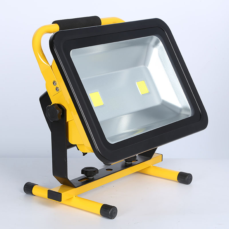 led rechargeable projection light site emergency stall lighting outdoor portable portable projection light waterproof Searchlight
