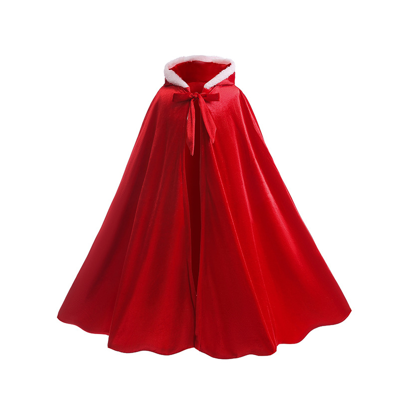 Cross-border Halloween cosplay shawl frozen girl costume cloak performance long cloak in stock