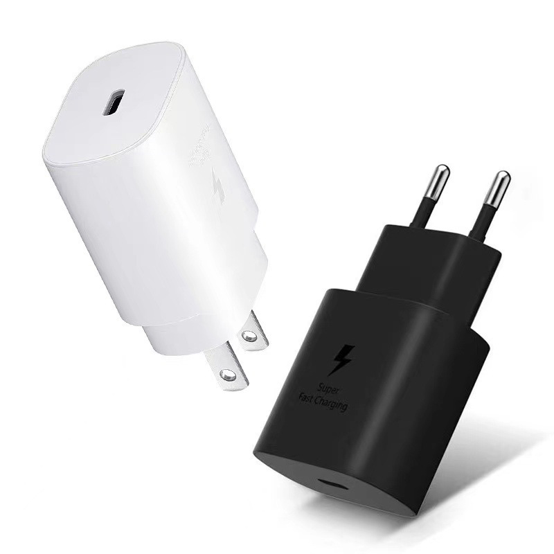 Applicable to Samsung charger original pd25w35w45w65w fast charging head cross-border US, Europe and UK mobile phone charging head