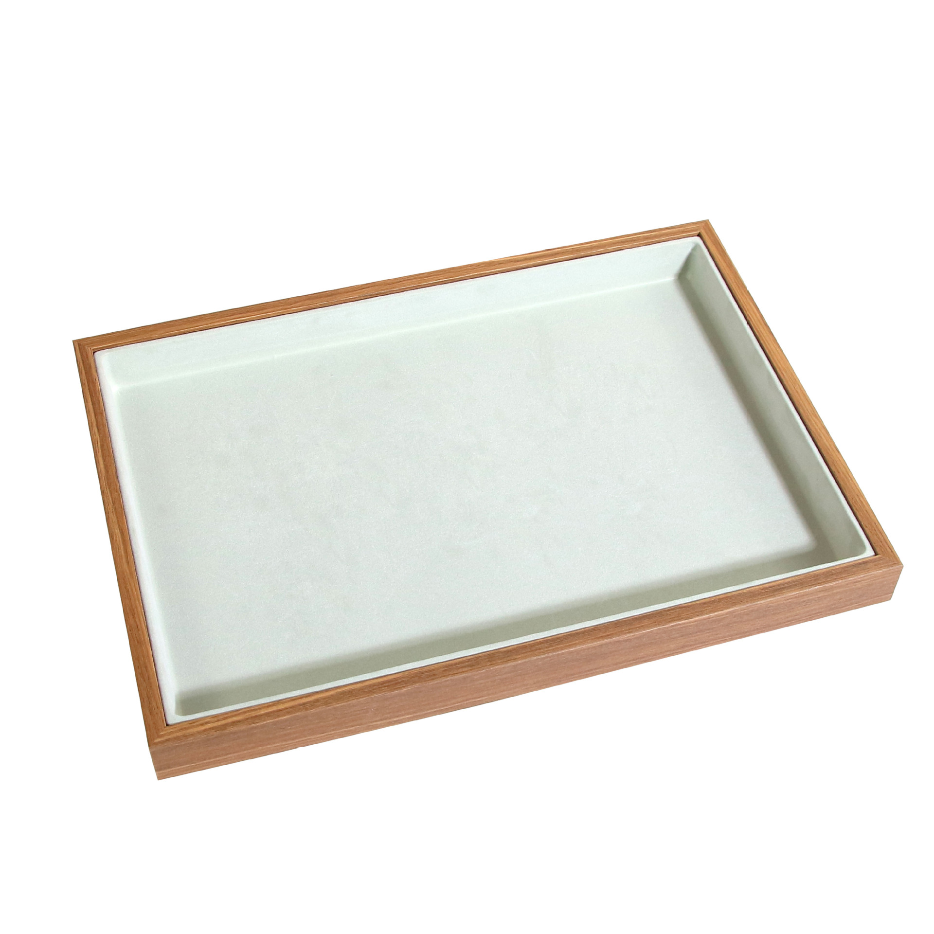 Factory direct Rosewood jewelry plate counter display tray ring earrings earrings bracelet selection props