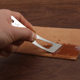 nattools thin elastic film stainless steel material stone washing handmade DIY leather tool coating film T08