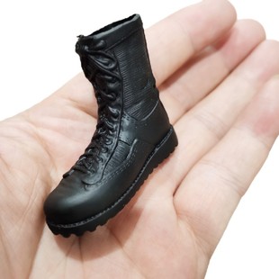 1:6 Soldier Combat Boots Hand-held Doll Shoes Military Simulation Model Tactical Equipment Parts DIY Assembly Accessories
